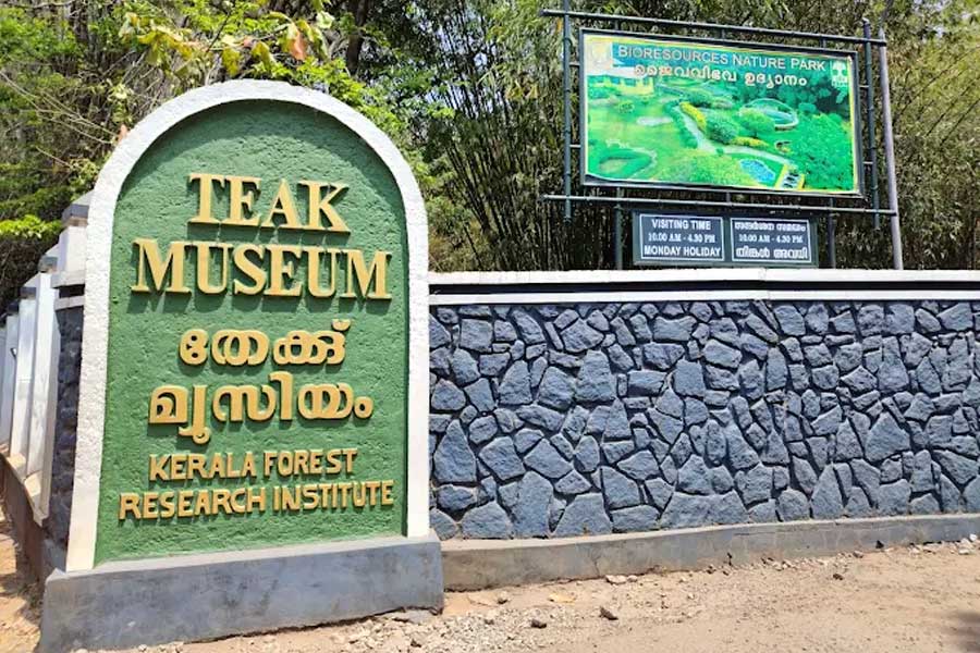 KFRI Teak Museum Nilambur - Front Gate