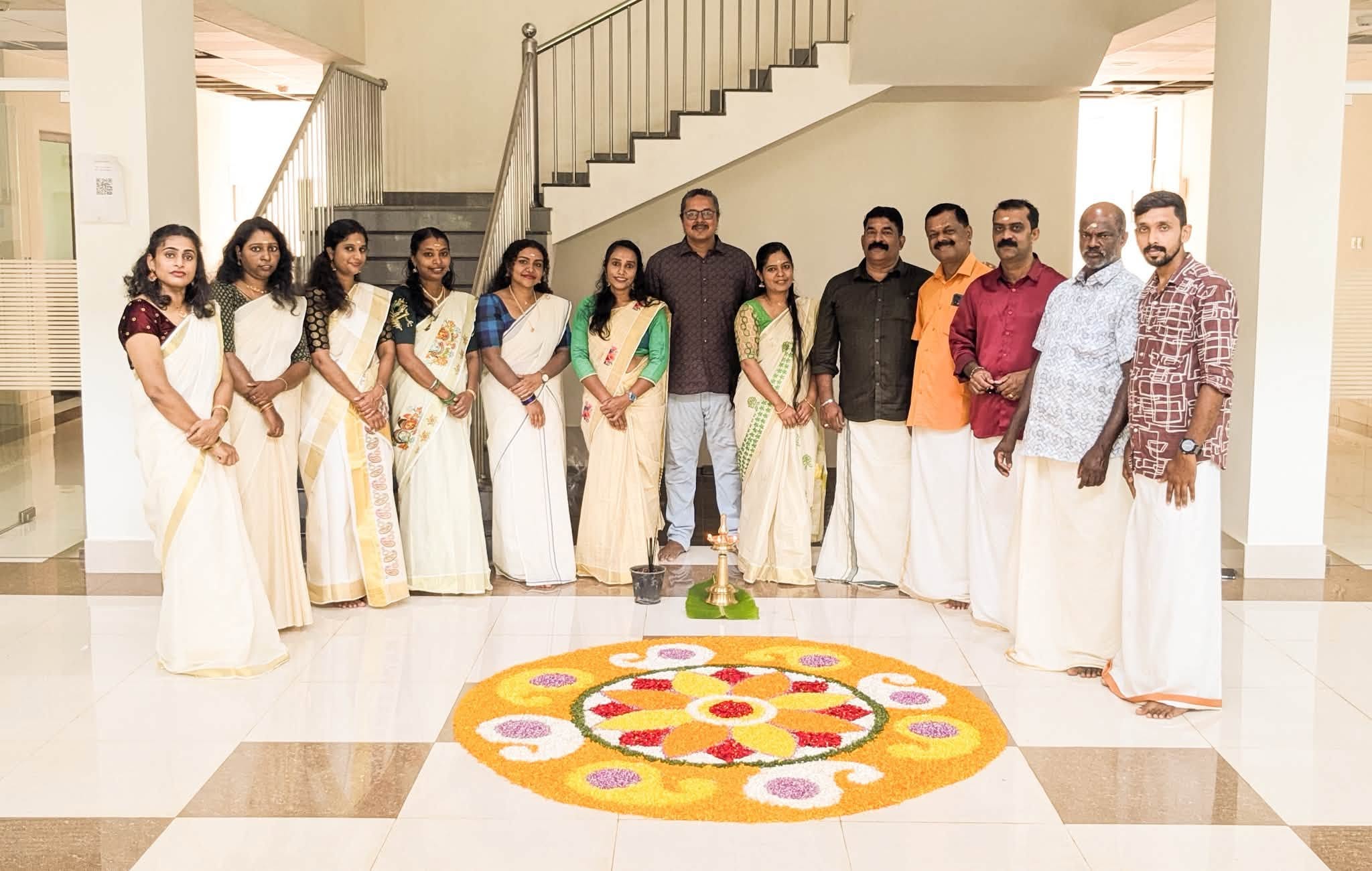 KFRI കുഴൂർ ഫീൽഡ് റിസർച്ച് സെന്ററിൽ ഓണാഘോഷം