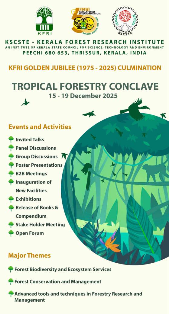 Tropical Forestry Conclave- as part of our Golden Jubilee Culmination