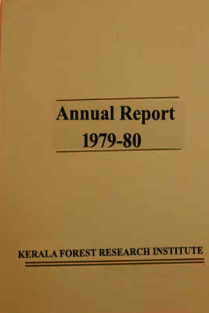 KFRI Annual Report (1979-80)