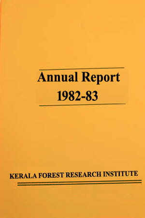 KFRI Annual Report (1982-83)