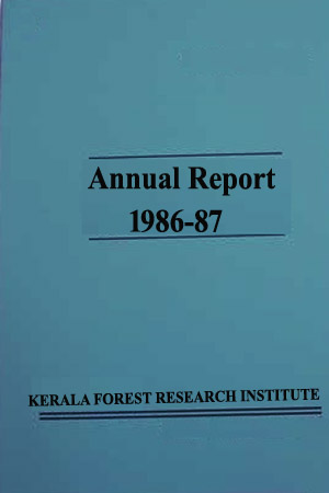 KFRI Annual Report (1986-87)