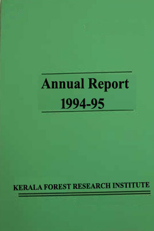 KFRI Annual Report (1994-95)