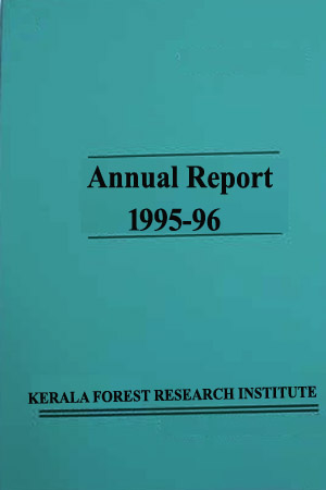 KFRI Annual Report (1995-96)